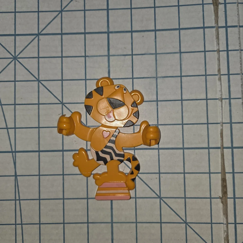 Vintage Toofie Tiger Toothbrush Holder by Avon, 1970s, Preloved, No Box